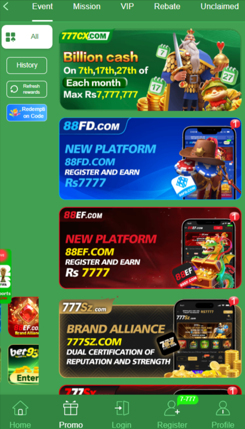 777CX Bet App
